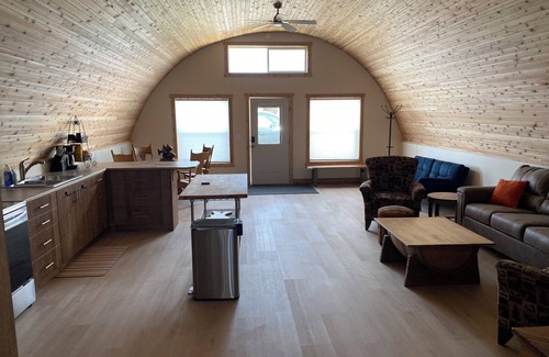 East Glacier Park Village House | Unique 1 bedroom Quonset Hut in East Glacier Park, MT