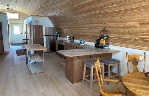East Glacier Park Village House | Unique 1 bedroom Quonset Hut in East Glacier Park, MT