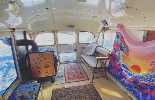 Chatham House | Unique 1962 Vintage Bus in the heart of the White Mountain National Forest