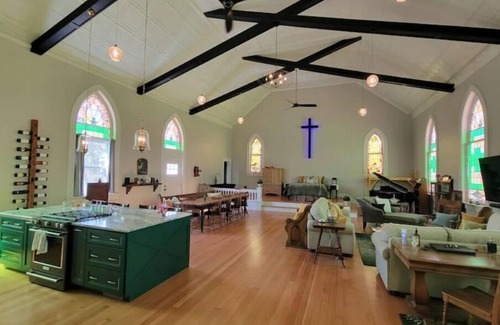 Rose Creek House | Unique Church Home Destination Stay