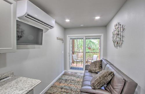 Pierce County Apartment | Unique Container Studio with Deck and Fire Pit!