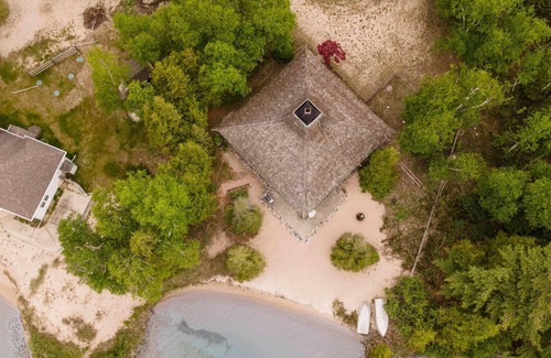Frankfort House | Unique Crystal Lake Front Home - Near Platte River & Pt. Betsie!