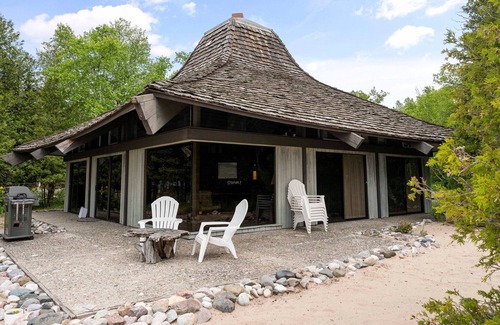 Frankfort House | Unique Crystal Lake Front Home - Near Platte River & Pt. Betsie!