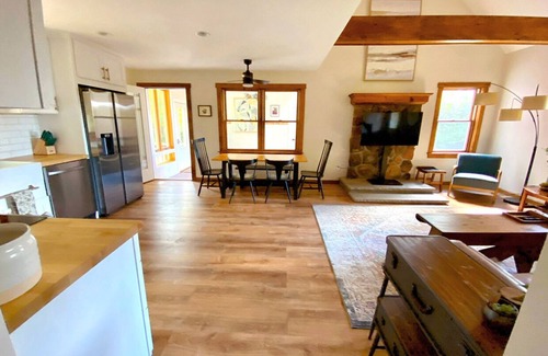Harrison House | Unique family getaway, sunset mountain views, close to skiing and lakes