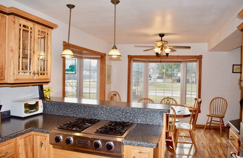 Pepin House | Unique home conveniently situated in the center of Pepin!