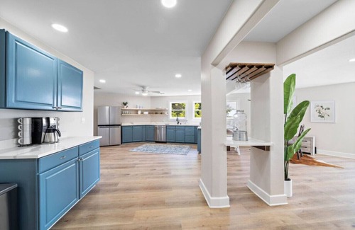 West Livingston House | Unique lakefront home with private pier, stunning views, and a pool