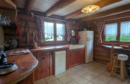 Le Tholy Cottage | Unique log house with balcony and terrace in the Vosges