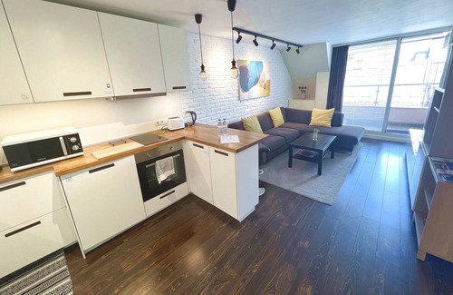 Sofia City Center Apartment | Unique Luxurious Jacuzzi PENTHOUSE DUPLEX in City Center! 2 BATHS! Free PARKING!