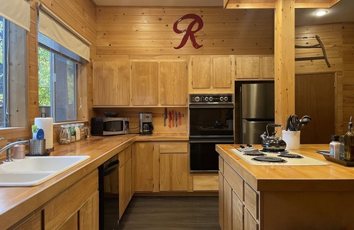 Paradise Estates Cabin | Unique Mt. Rainier Cabin - Private Hot Tub - Wood Stove - Snowshoes