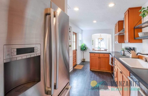 Neahkahnie Beach House | Unique one level home with a european feel. Fenced yard, hot tub and a short distance to the beach!