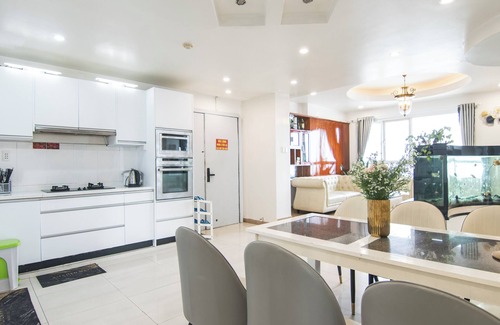 District 5 Apartment | UNIQUE Penthouse /private POOL/SAUNA FREE, luxurious 4BR@5BED/D1/BUIVIEN/