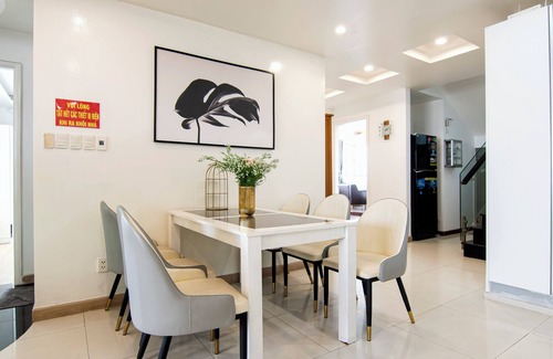 District 5 Apartment | UNIQUE Penthouse /private POOL/SAUNA FREE, luxurious 4BR@5BED/D1/BUIVIEN/