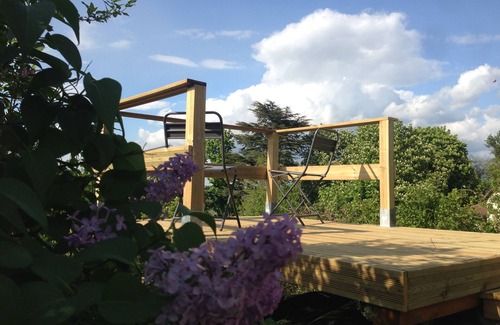 Gensac House | Unique renovated tower, sleeps 2 set among vines near St Emilion