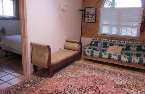 Sombrillo House | Unique Santa Fe Area Casita on 5 Acres with Great Views and nice amenities