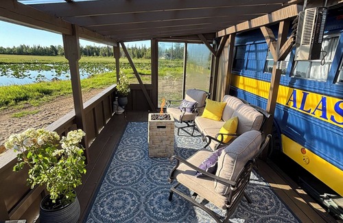 Salamatof Cabin | Unique Schoolie on a float plane lake in North Kenai.