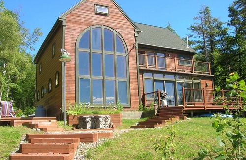Millinocket House | Unique Waterfront Overlooking Mount Katahdin