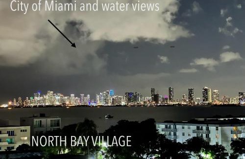 North Bay Village Apartment | Unique Water Views, free Parking 1bed 1 bath Rooffornomads 416