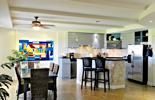 Oranjestad-West Condo | Uniquely Beautiful Eagle Beach Penthouse @ Divi Resort w/Private Terrace/jacuzzi