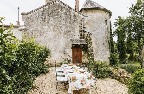 Pressigny House | Uniquely French 14th Century Tower in rural village with spiral staircases!