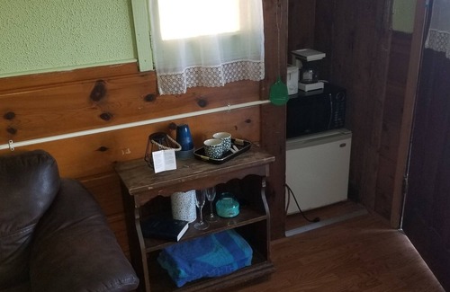 Northeastern Michigan Resort | Unit #3-The Lazy Fish- Stand alone motel room type cabin on the beach!