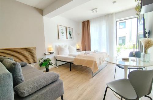 Buckenhof Apartment | UniverCity Apartment für bis zu 4, Terrasse, Grill