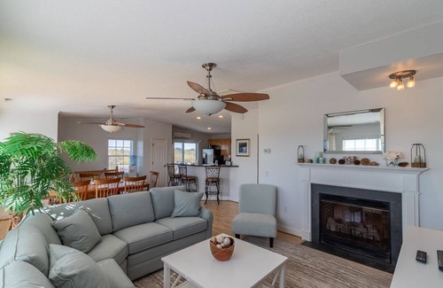 Carova Beach House | Unobstructed ocean views and wild horses all around at Happy Ours!
