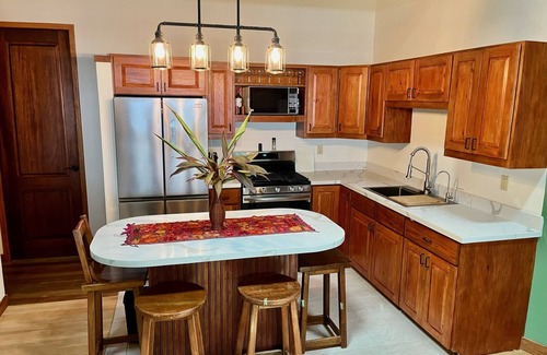Palmetto Bay House | Unobstructed views, on the beach, steps from pool, dive shop, and restaurant