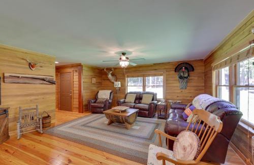 Louisburg House | Unplug and Unwind! Country Cabin in Louisburg