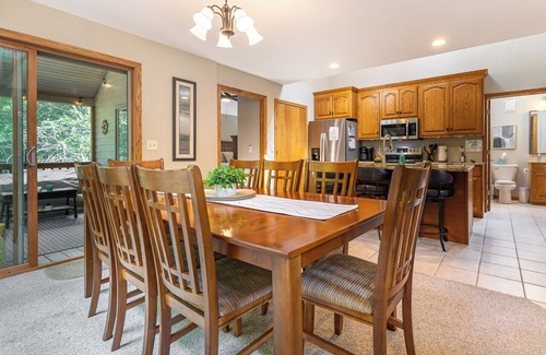 The Galena Territory House | Unwind at High Ridge: Hot Tub Nights, Arcade Lights & Fire Pit Fun!
