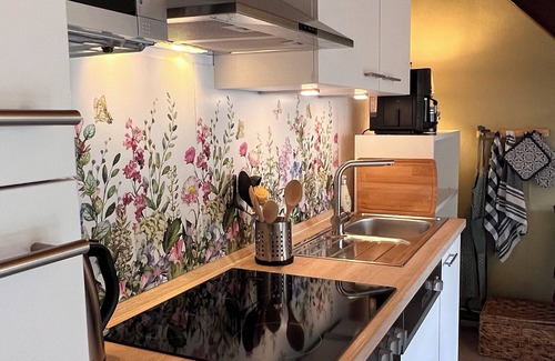Roggenstede Apartment | Unwind at the swimming pond