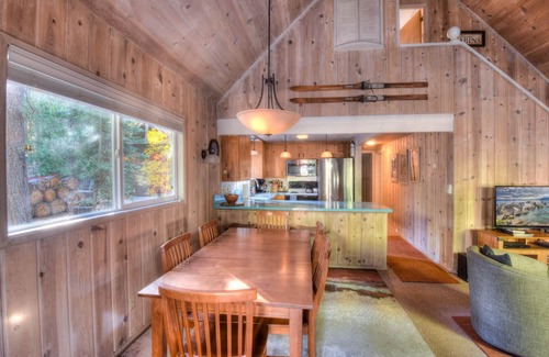 Tahoma House | Unwind at Woodland Chalet | Large Deck w/BBQ | Only 2 mi from Beach Access