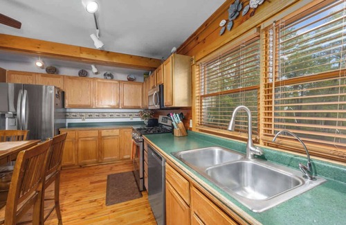 Ada House | Unwind by the Lake! 5BR Cabin + Private Pontoon