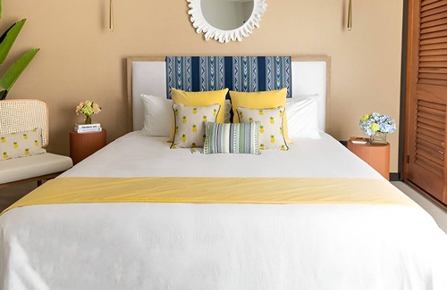 Fryes Beach Hotel | Unwind in a Stylish Beachfront 4 Bedroom Villa with Panoramic Sea Beauty