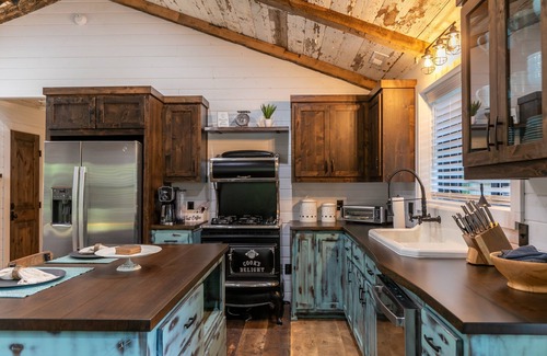 Linville House | Up the Creek - single level modern farmhouse