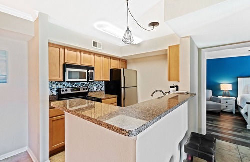 Gulf Shores Apartment | Updated 2BR Water View Condo | mins to Beach & Sportsplex