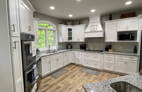 Sloans Valley House | Updated composite deck Spring 2024! 4 bedroom 4.5 bathroom lake front property