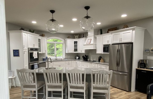 Sloans Valley House | Updated composite deck Spring 2024! 4 bedroom 4.5 bathroom lake front property