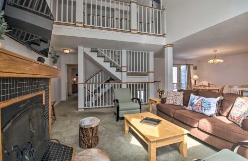 East Burke Apartment | Updated Condo Next to Burke Mountain Bike Trails!