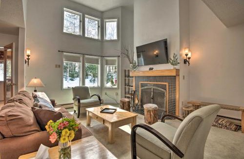 East Burke Apartment | Updated Condo Next to Burke Mountain Bike Trails!