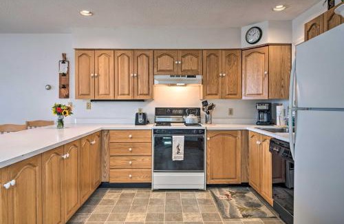 East Burke Apartment | Updated Condo Next to Burke Mountain Bike Trails!
