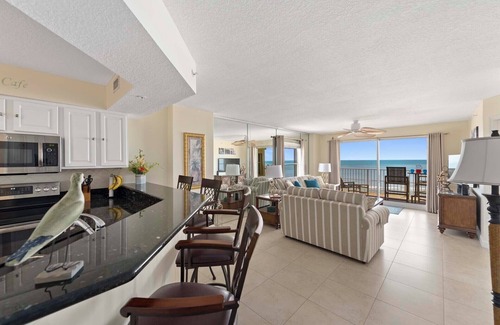 Seawinds Condo Condo | Updated direct oceanfront corner with private balcony, beachfront pool and garage