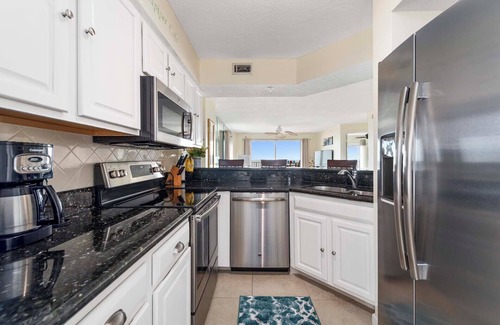 Seawinds Condo Condo | Updated direct oceanfront corner with private balcony, beachfront pool and garage