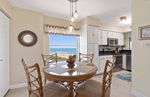 Seawinds Condo Condo | Updated direct oceanfront corner with private balcony, beachfront pool and garage