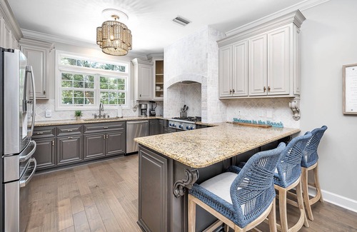 East Beach House | Updated Family Home, Steps to Beach, Private Heated Pool