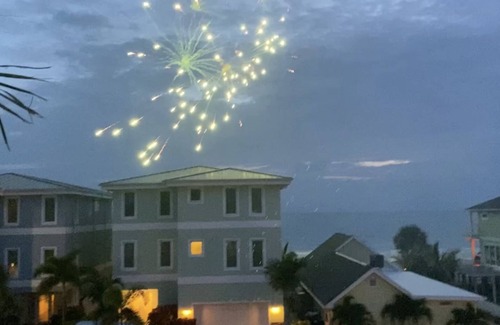 Indian Shores House | Updated family friendly house, w/elevator and hot tub, easy walk to the beach!