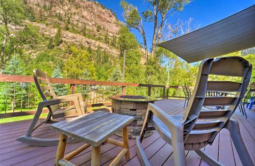 Ouray House | Updated Mtn Home with Deck on Uncompahgre River