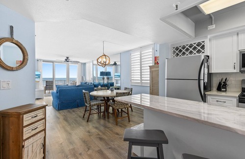 New Smyrna Beach Condo | Updated Oceanfront Condo! Pool, Beach & steps from Flagler Ave
