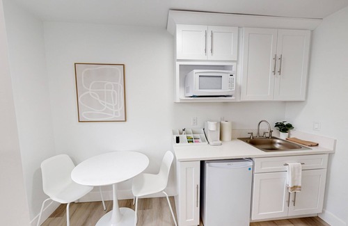 Soap Lake Cabin | Updated retreat with kitchenette, on-site laundry, private patio, & central AC