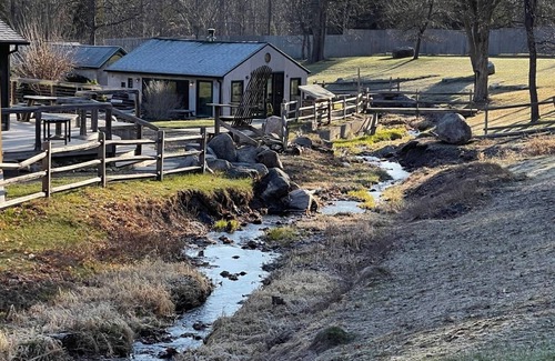 Ithaca Cottage | Upper Bunk - ADA accessible suite at New Park Event Venue