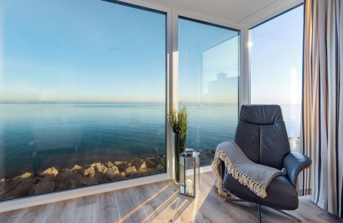 Kappeln Apartment | Upper Deck: Baltic Sea vacation apartment near the beach with sea view - even in the sauna!